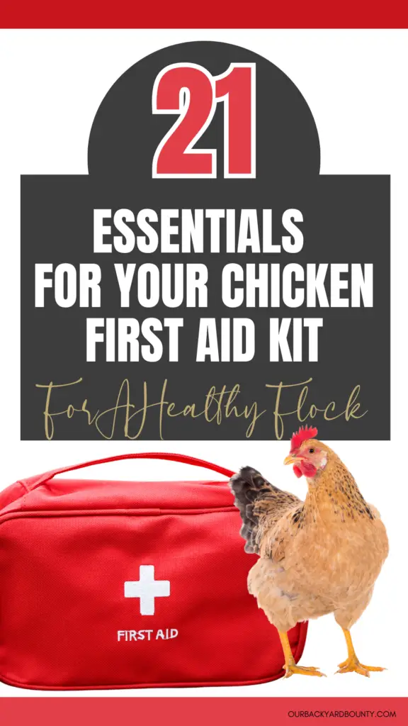 chicken first aid kit